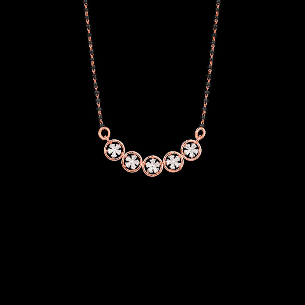 18K Rose Gold Diamond Tanmaniya - 0.533ct VVS-EF