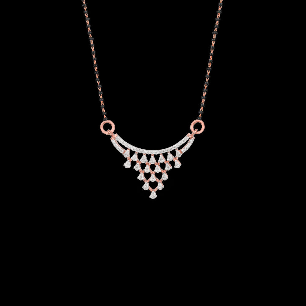 18K Rose Gold Diamond Tanmaniya - 0.547ct VVS-EF