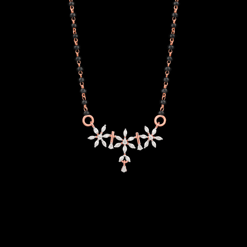 18K Rose Gold Diamond Tanmaniya - 0.596ct VVS-EF