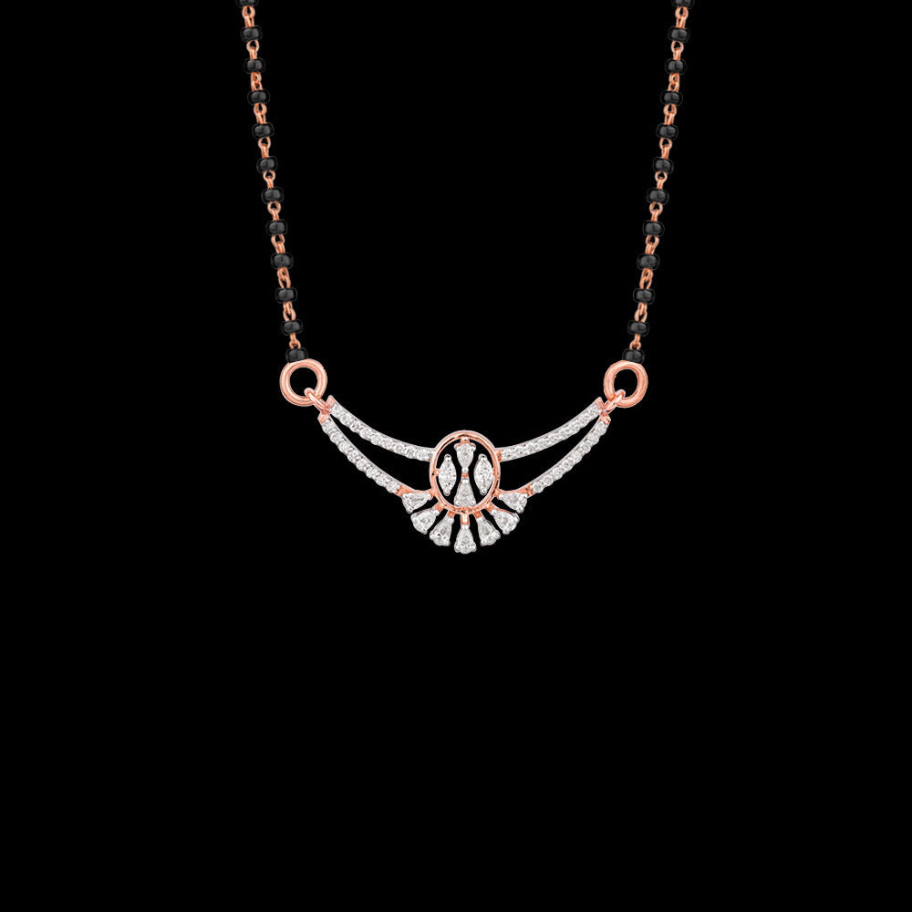 18K Rose Gold Diamond Tanmaniya - 0.49ct VVS-EF