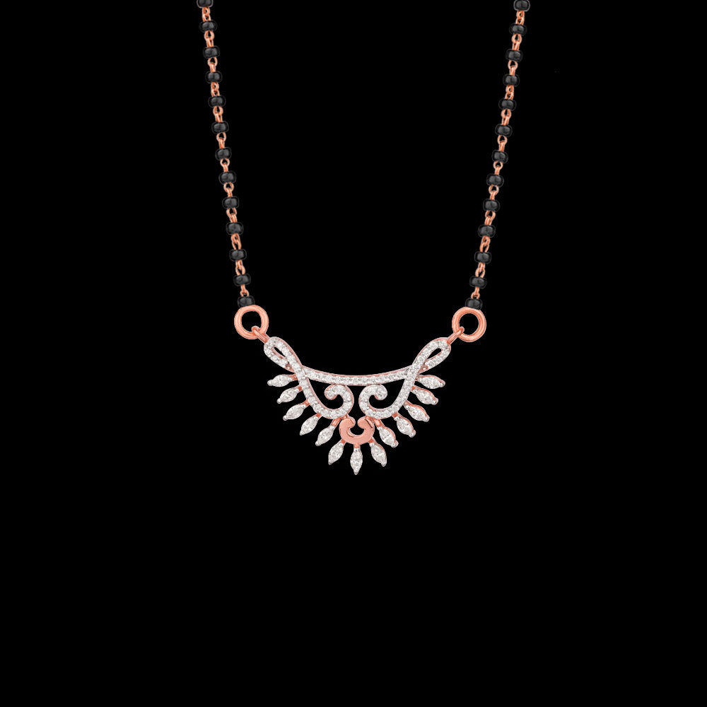 18K Rose Gold Diamond Tanmaniya - 0.573ct VVS-EF
