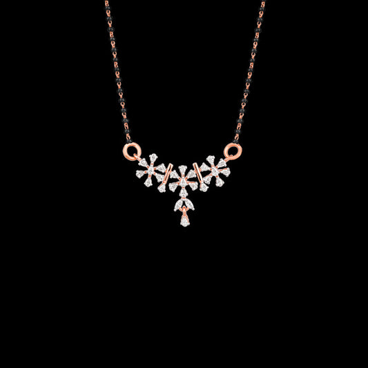 18K Rose Gold Diamond Tanmaniya - 0.466ct VVS-EF