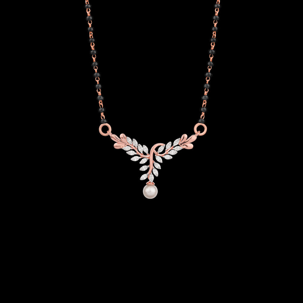 18K Rose Gold Diamond Tanmaniya - 0.675ct VVS-EF with Colour Stones