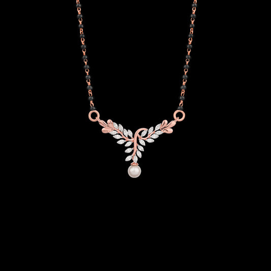 18K Rose Gold Diamond Tanmaniya - 0.675ct VVS-EF with Colour Stones