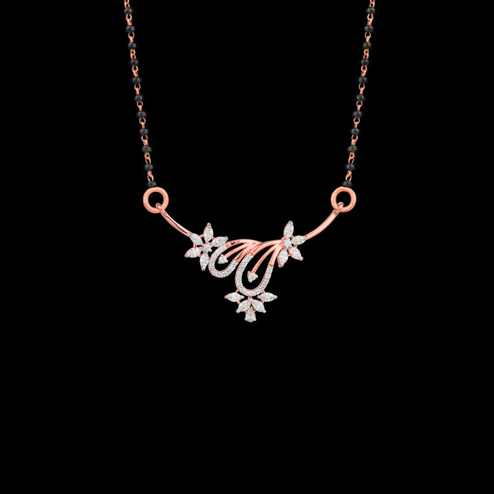 18K Rose Gold Diamond Tanmaniya - 0.509ct VVS-EF