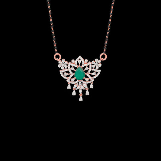 18K Rose Gold Diamond Tanmaniya - 1.126ct VVS-FG with Colour Stones