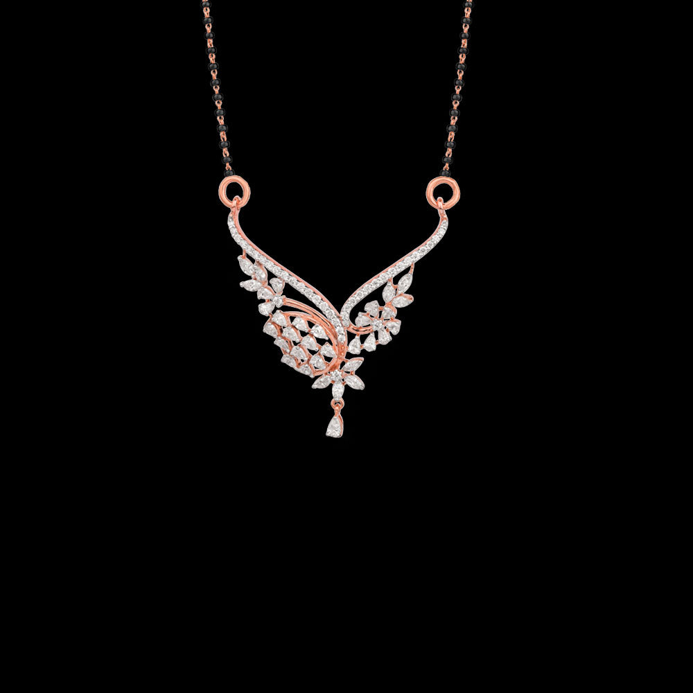 18K Rose Gold Diamond Tanmaniya - 0.992ct VVS-FG