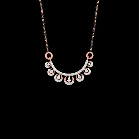 18K Rose Gold Diamond Tanmaniya - 0.456ct VVS-EF