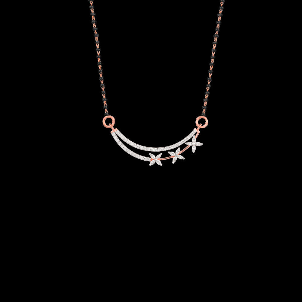 18K Rose Gold Diamond Tanmaniya - 0.496ct VVS-EF