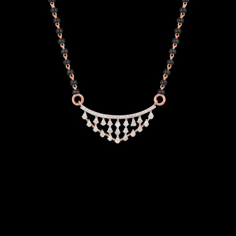 18K Rose Gold Diamond Tanmaniya - 0.574ct VVS-EF