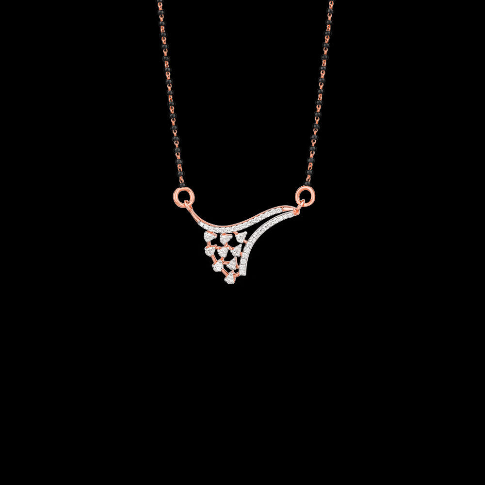 18K Rose Gold Diamond Tanmaniya - 0.422ct VVS-EF