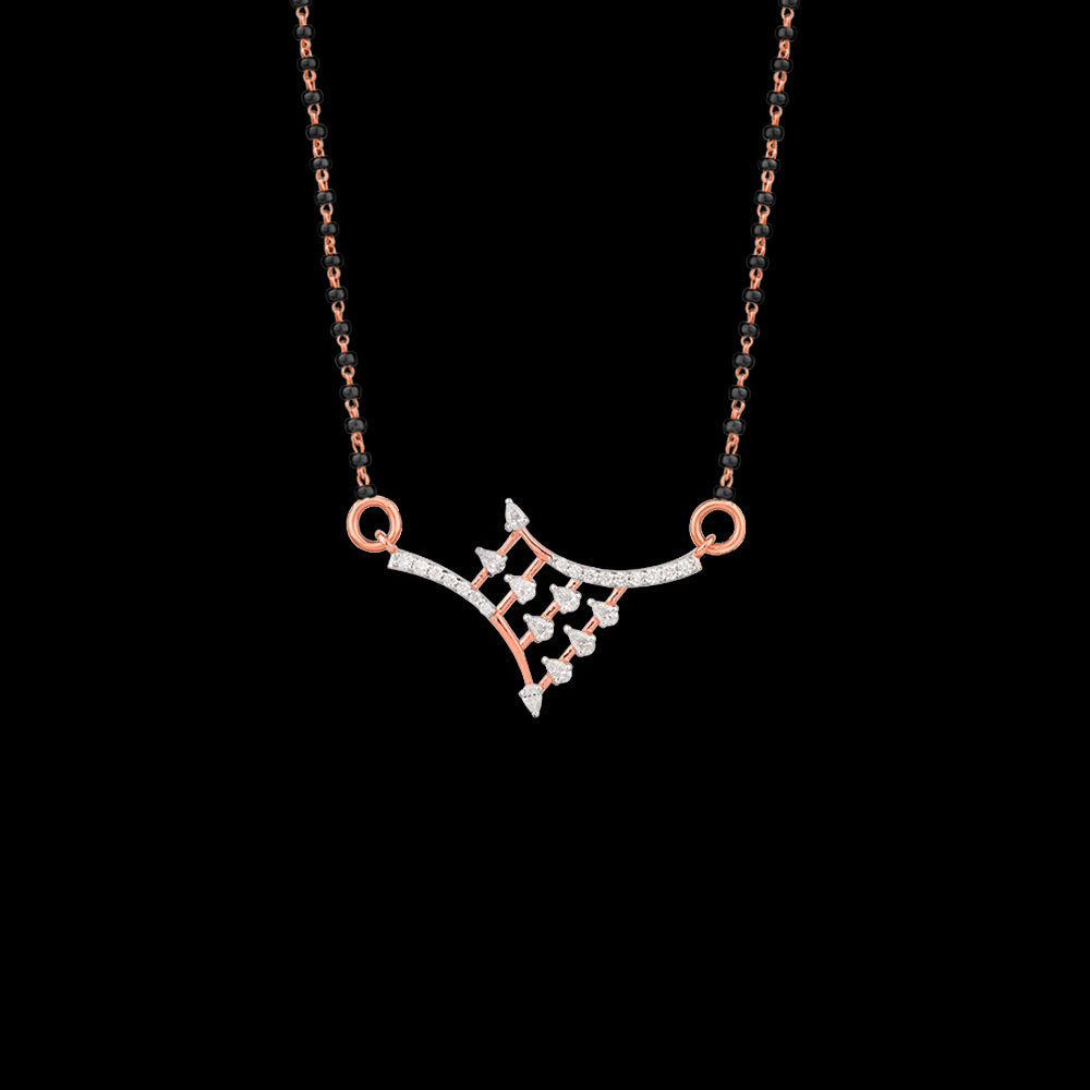 18K Rose Gold Diamond Tanmaniya - 0.362ct VVS-EF