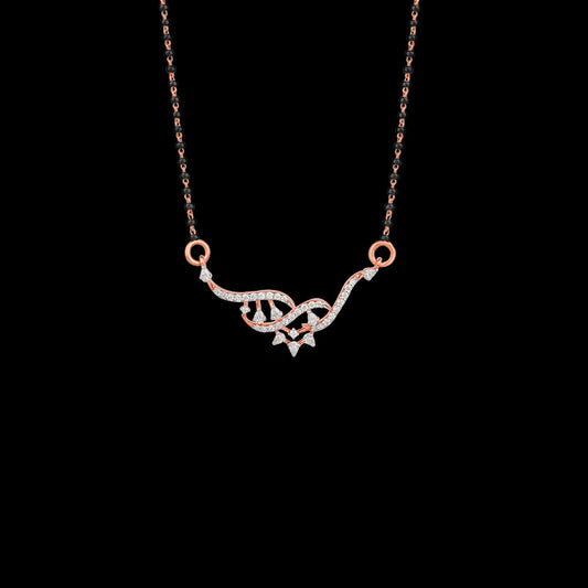18K Rose Gold Diamond Tanmaniya - 0.47ct VVS-EF