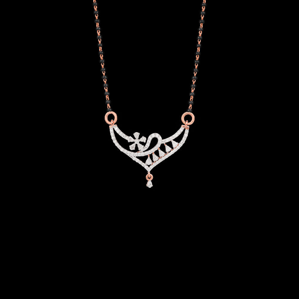18K Rose Gold Diamond Tanmaniya - 0.594ct VVS-FG