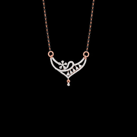 18K Rose Gold Diamond Tanmaniya - 0.594ct VVS-FG