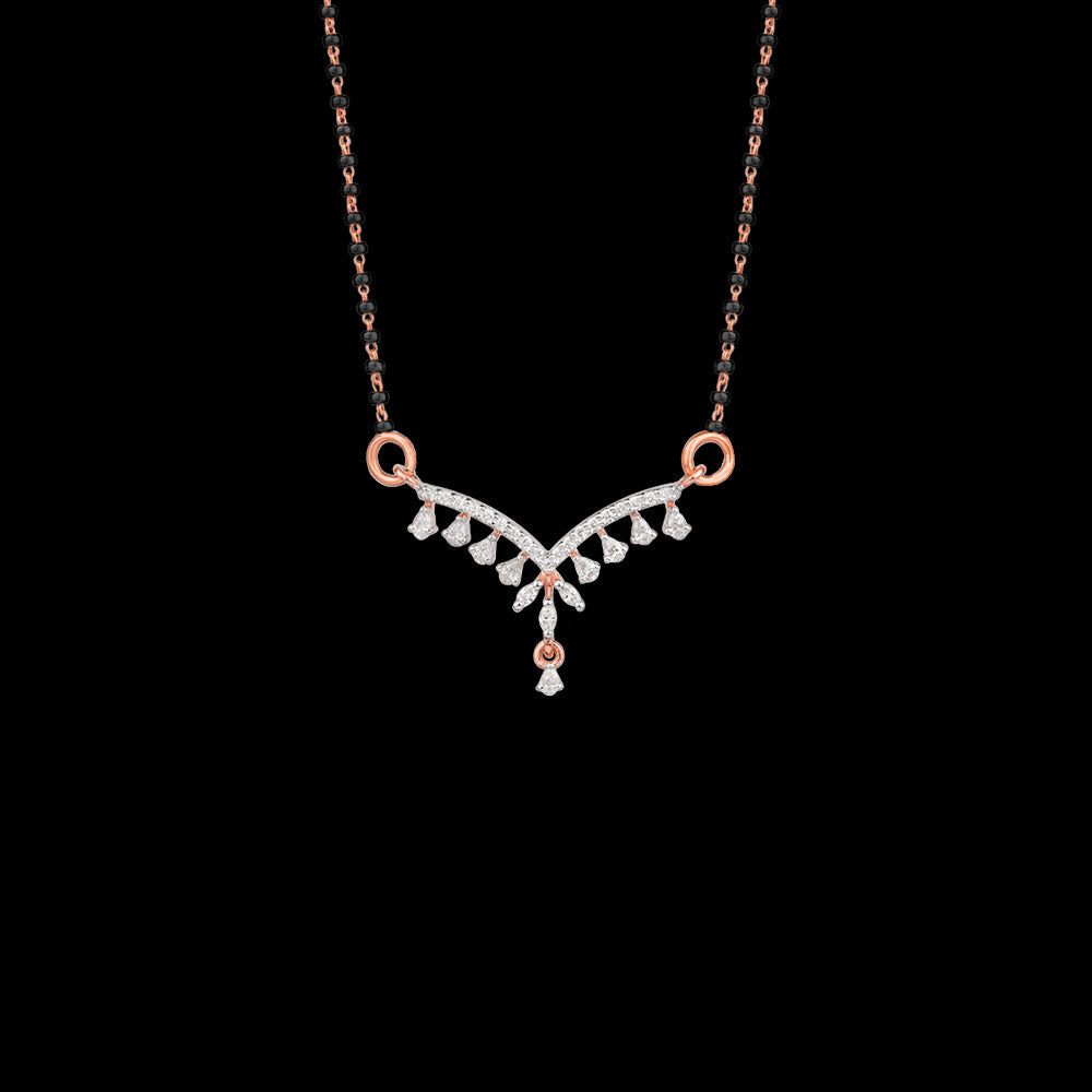 18K Rose Gold Diamond Tanmaniya - 0.373ct VVS-FG