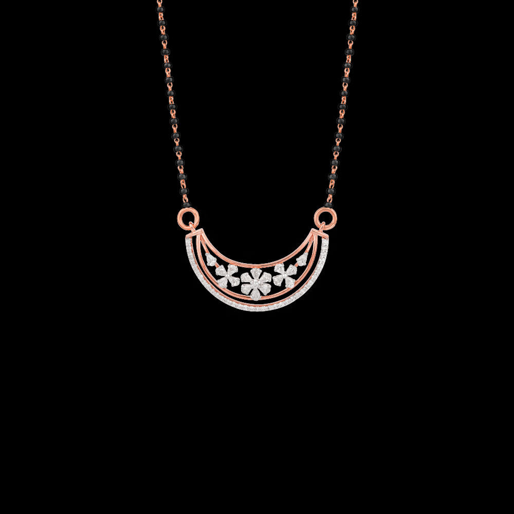 18K Rose Gold Diamond Tanmaniya - 0.623ct VVS-EF