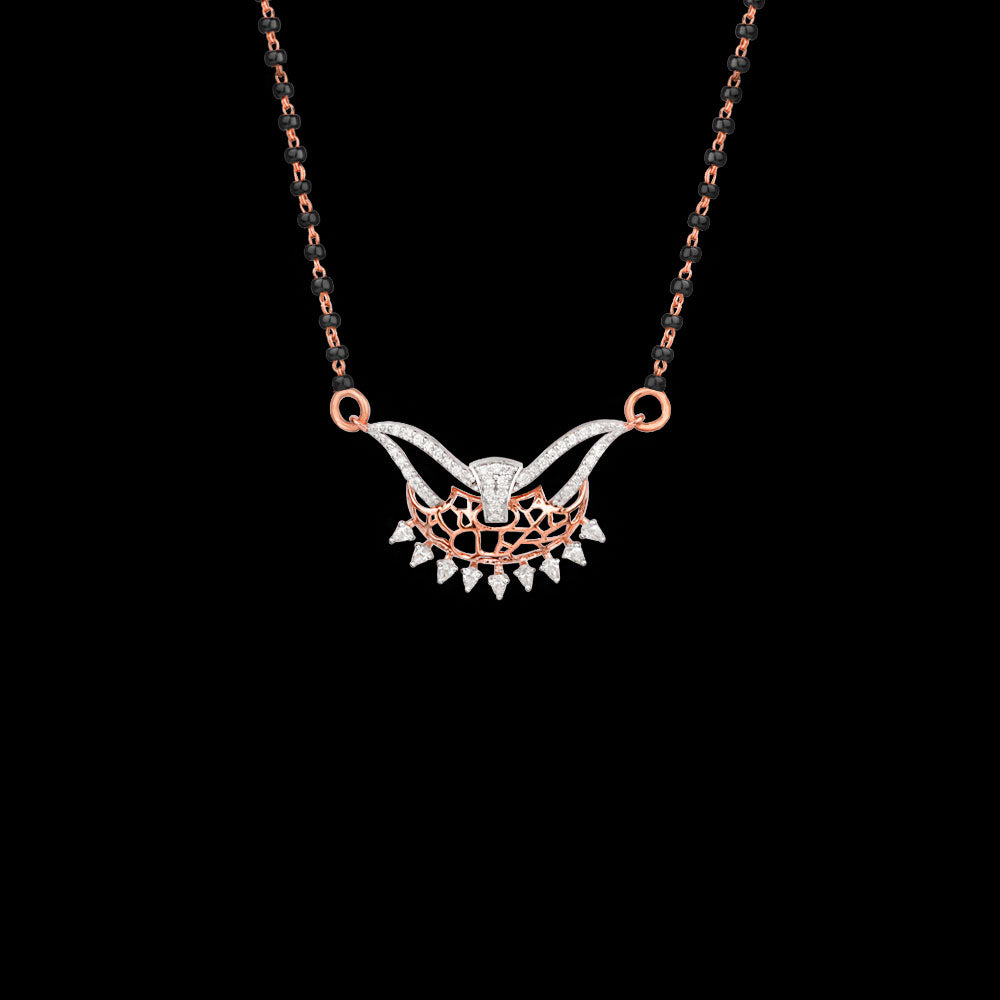 18K Rose Gold Diamond Tanmaniya - 0.461ct VVS-EF