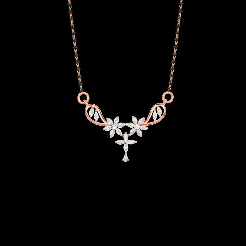 18K Rose Gold Diamond Tanmaniya - 0.746ct VVS-EF