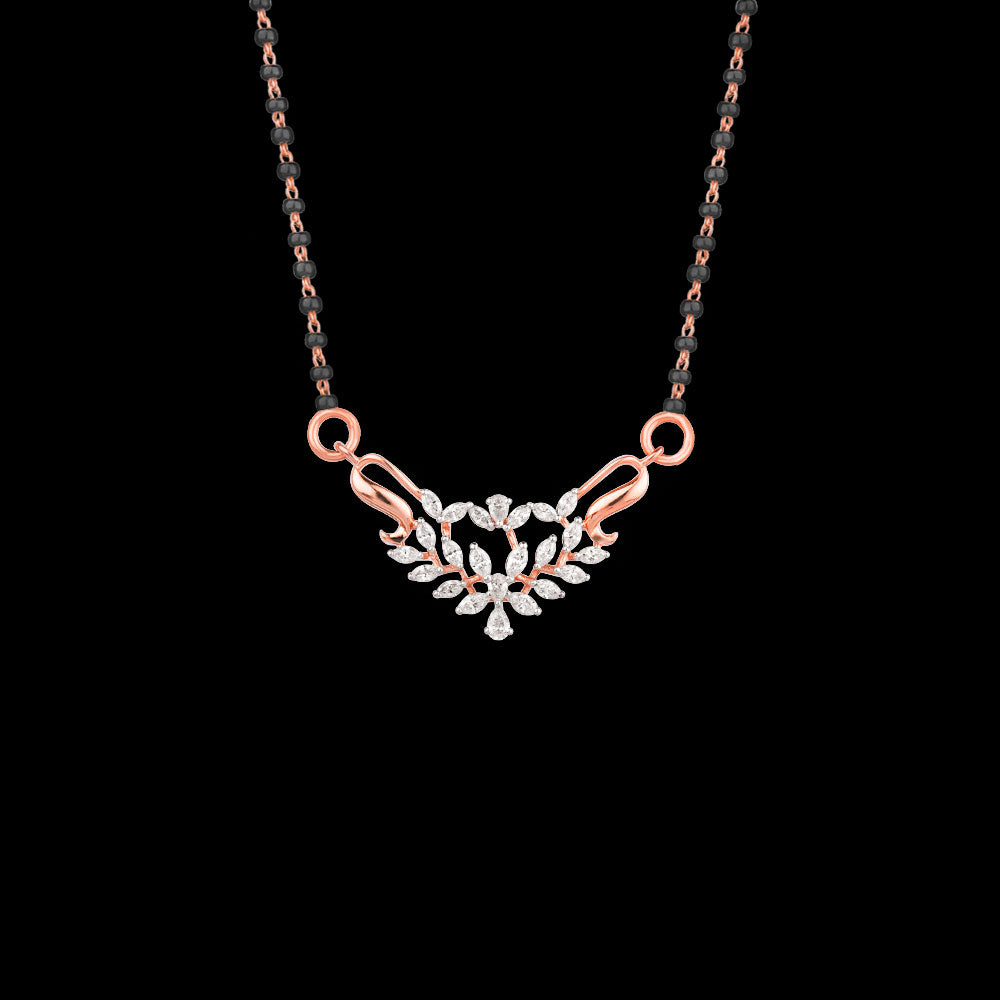 18K Rose Gold Diamond Tanmaniya - 0.556ct VVS-EF