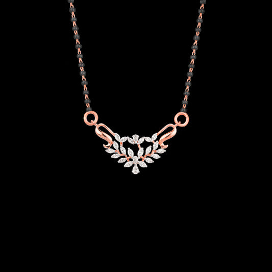 18K Rose Gold Diamond Tanmaniya - 0.556ct VVS-EF
