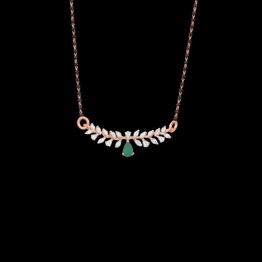 18K Rose Gold Diamond Tanmaniya - 0.482ct VVS-EF with Colour Stones