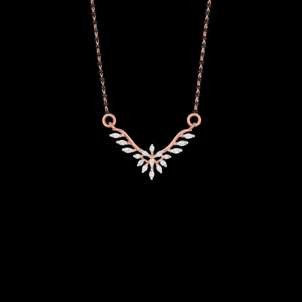 18K Rose Gold Diamond Tanmaniya - 0.427ct VVS-EF