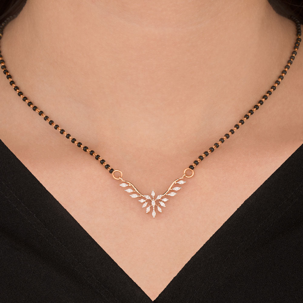 18K Rose Gold Diamond Tanmaniya - 0.427ct VVS-EF