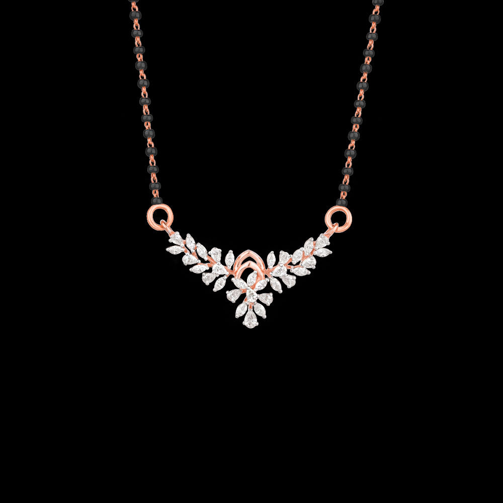 18K Rose Gold Diamond Tanmaniya - 0.766ct VVS-EF
