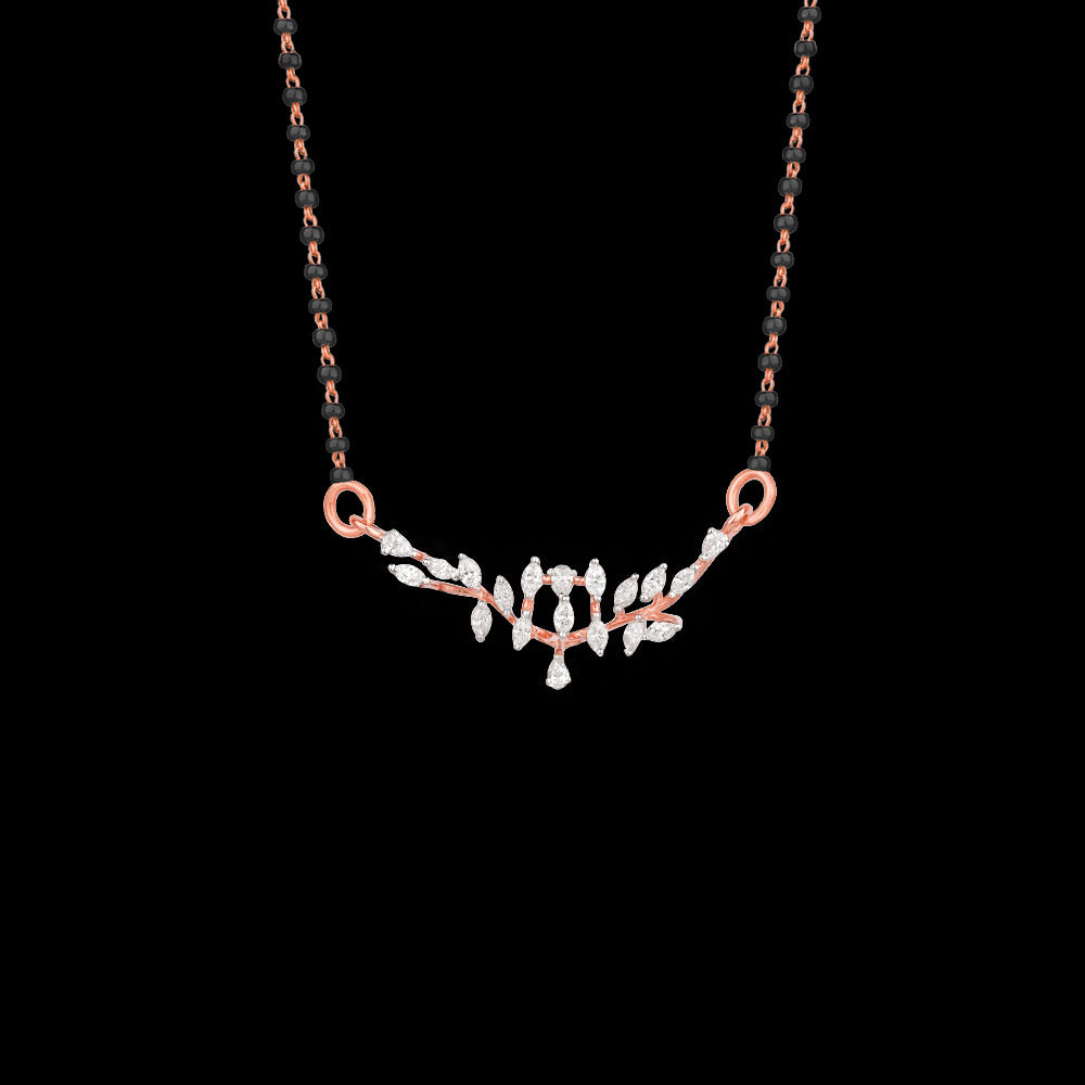 18K Rose Gold Diamond Tanmaniya - 0.406ct VVS-EF