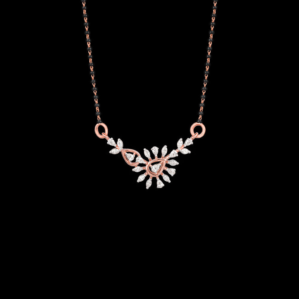 18K Rose Gold Diamond Tanmaniya - 0.459ct VVS-EF