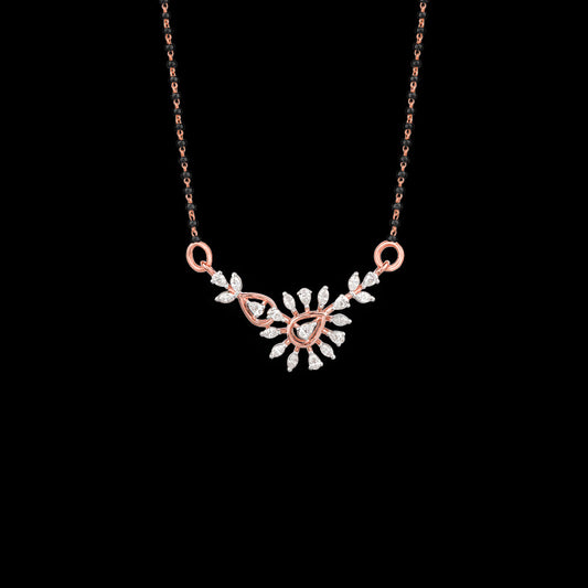 18K Rose Gold Diamond Tanmaniya - 0.459ct VVS-EF