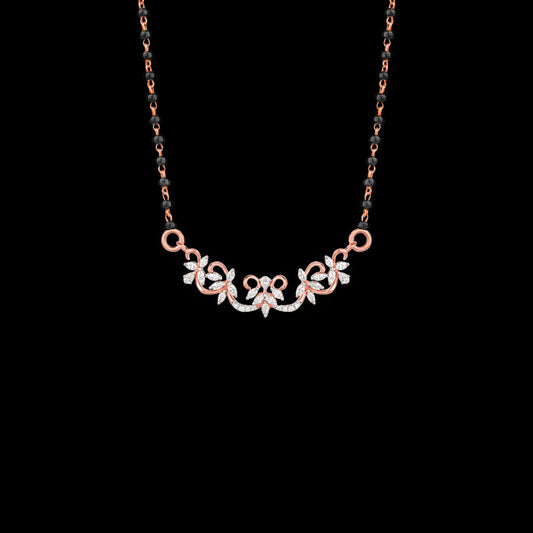 18K Rose Gold Diamond Tanmaniya - 0.579ct VVS-EF