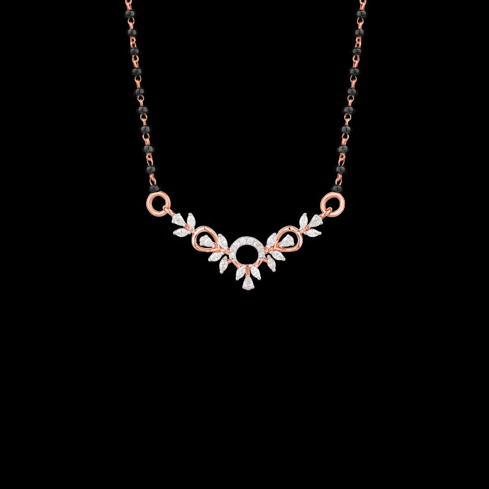 18K Rose Gold Diamond Tanmaniya - 0.408ct VVS-EF
