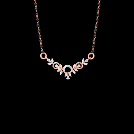 18K Rose Gold Diamond Tanmaniya - 0.408ct VVS-EF