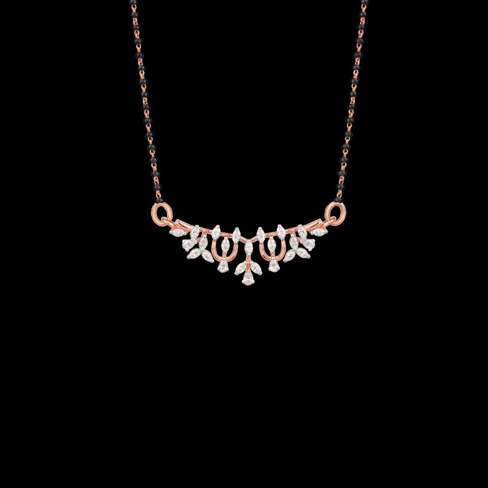 18K Rose Gold Diamond Tanmaniya - 0.484ct VVS-EF