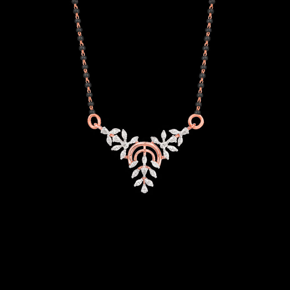 18K Rose Gold Diamond Tanmaniya - 0.59ct VVS-EF