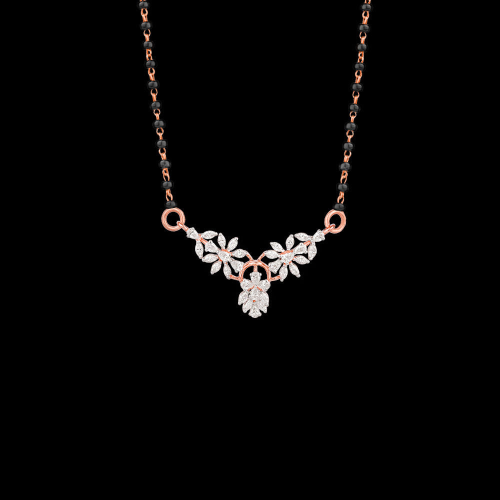 18K Rose Gold Diamond Tanmaniya - 0.835ct VVS-EF