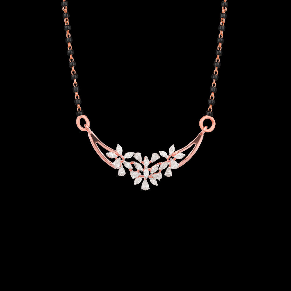 18K Rose Gold Diamond Tanmaniya - 0.565ct VVS-EF