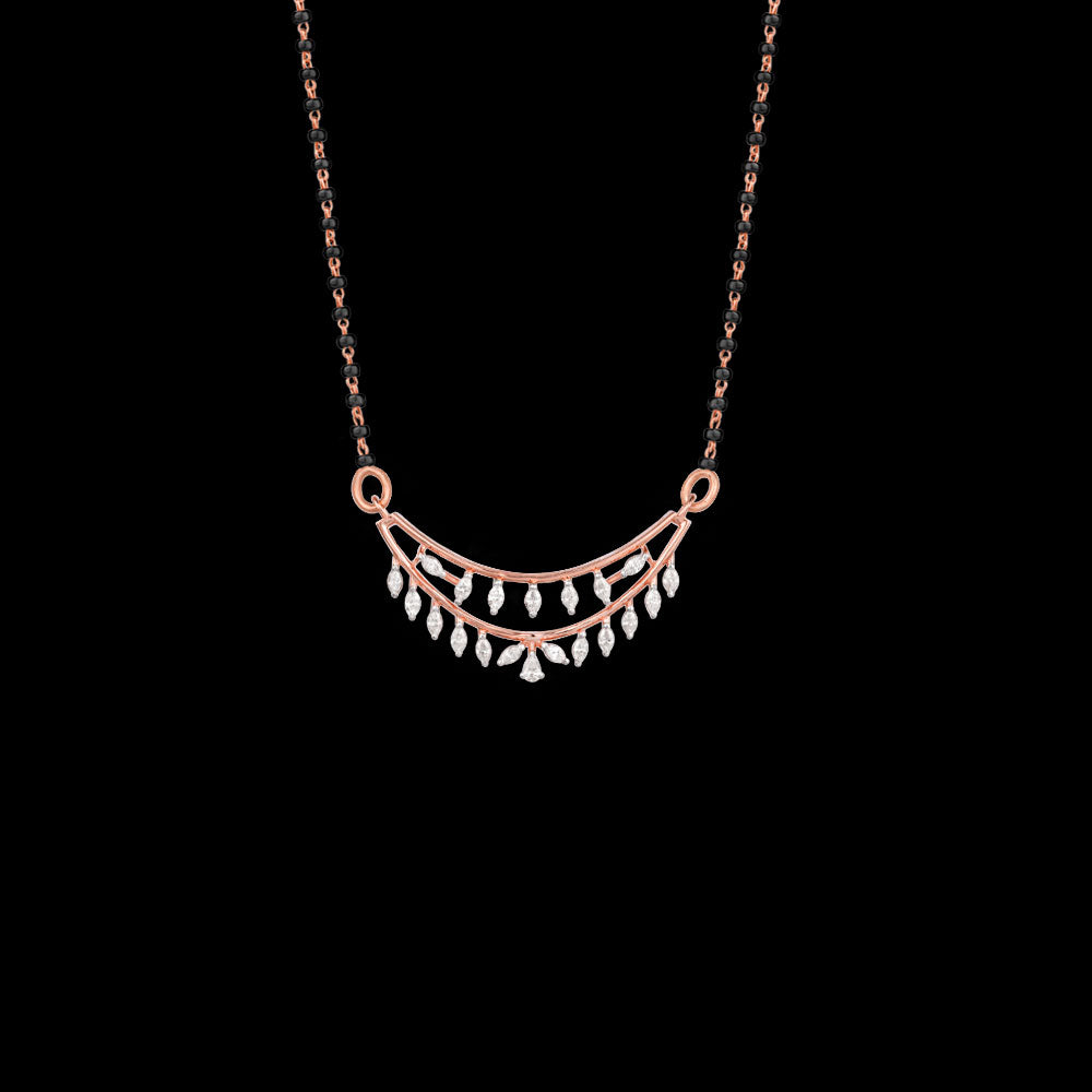 18K Rose Gold Diamond Tanmaniya - 0.395ct VVS-EF