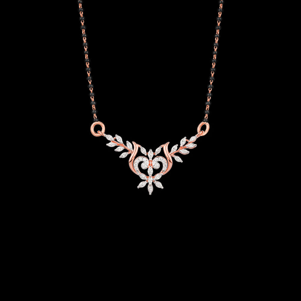 18K Rose Gold Diamond Tanmaniya - 0.544ct VVS-EF