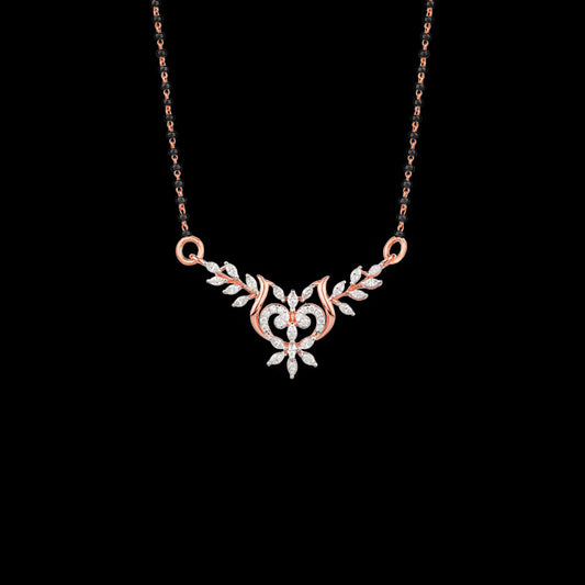 18K Rose Gold Diamond Tanmaniya - 0.544ct VVS-EF