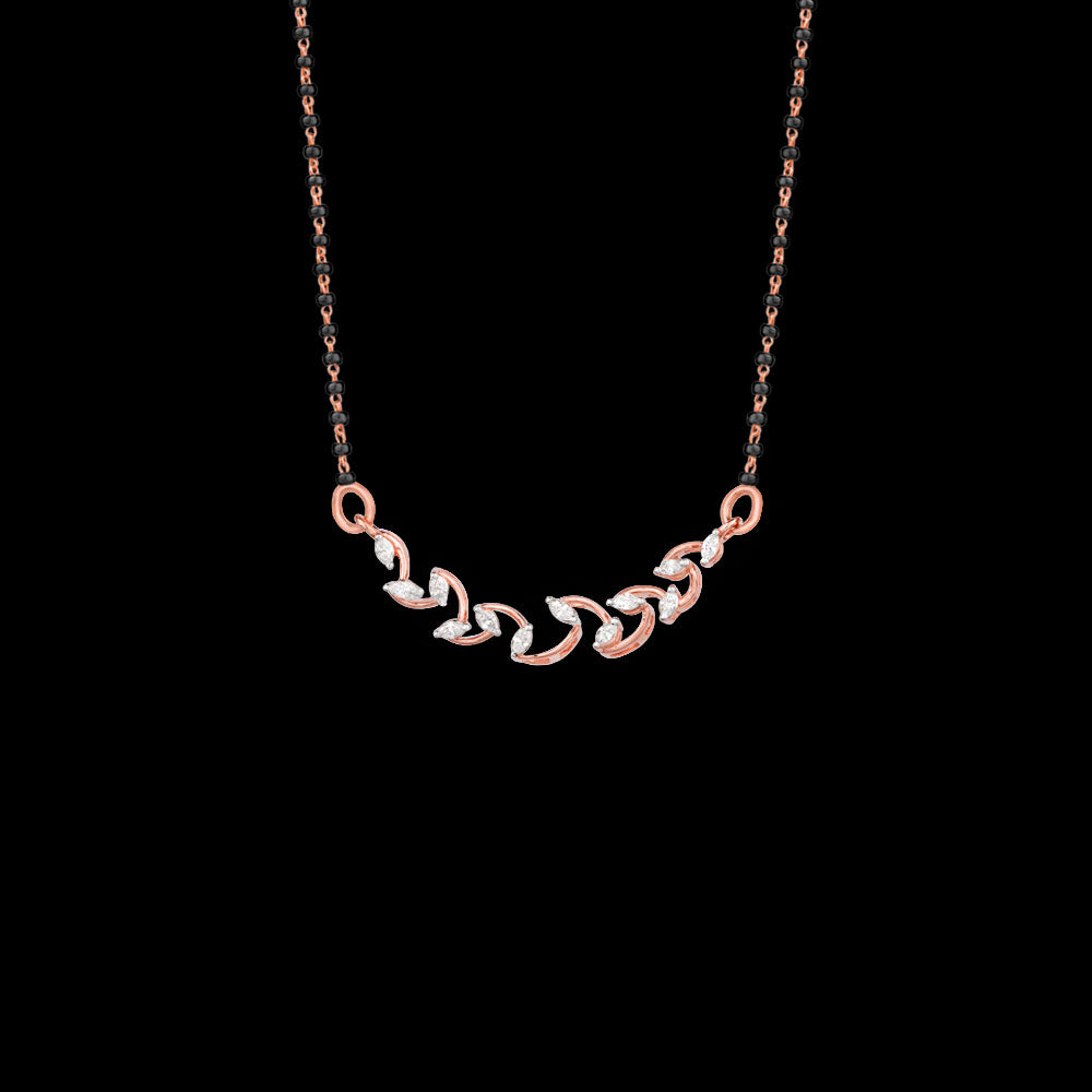 18K Rose Gold Diamond Tanmaniya - 0.258ct VVS-EF