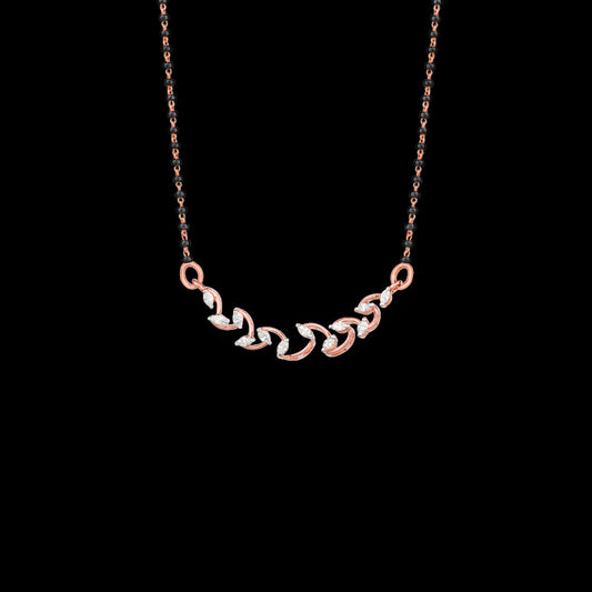 18K Rose Gold Diamond Tanmaniya - 0.258ct VVS-EF