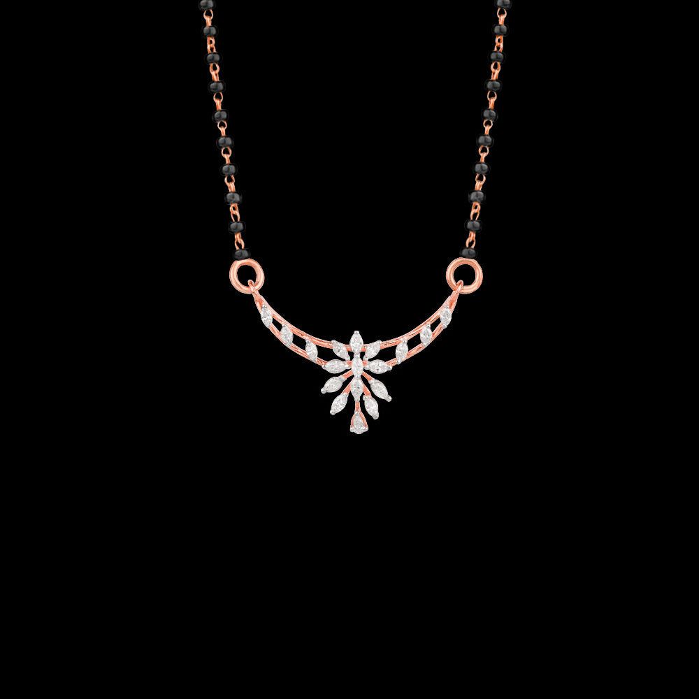 18K Rose Gold Diamond Tanmaniya - 0.419ct VVS-EF