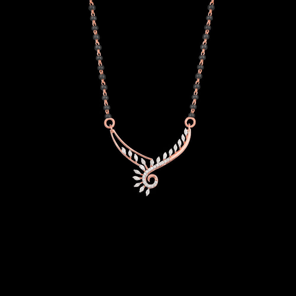 18K Rose Gold Diamond Tanmaniya - 0.496ct VVS-EF