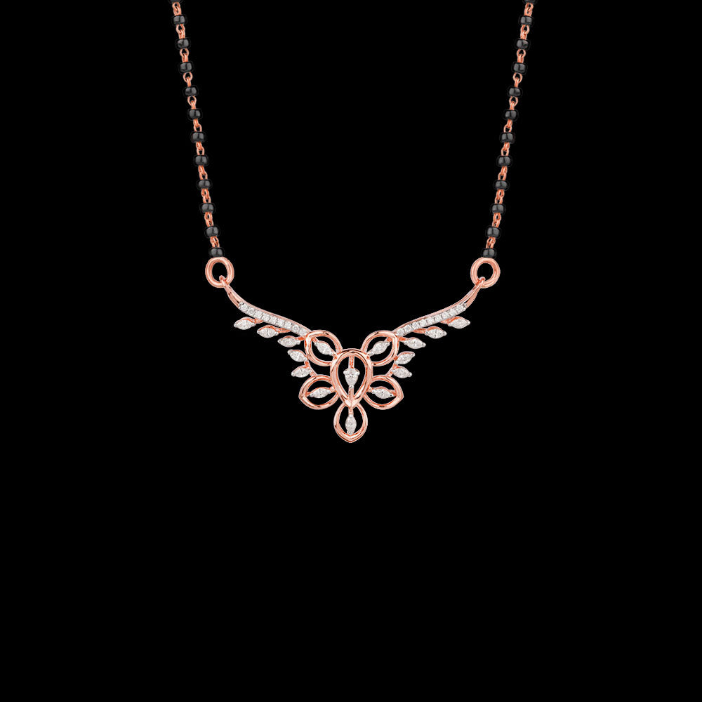 18K Rose Gold Diamond Tanmaniya - 0.412ct VVS-EF