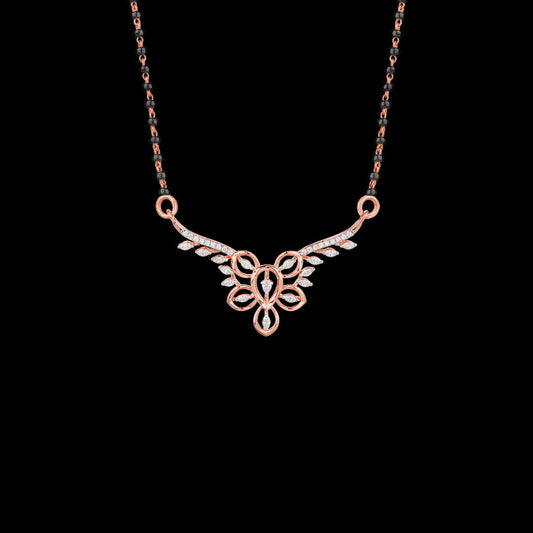 18K Rose Gold Diamond Tanmaniya - 0.412ct VVS-EF