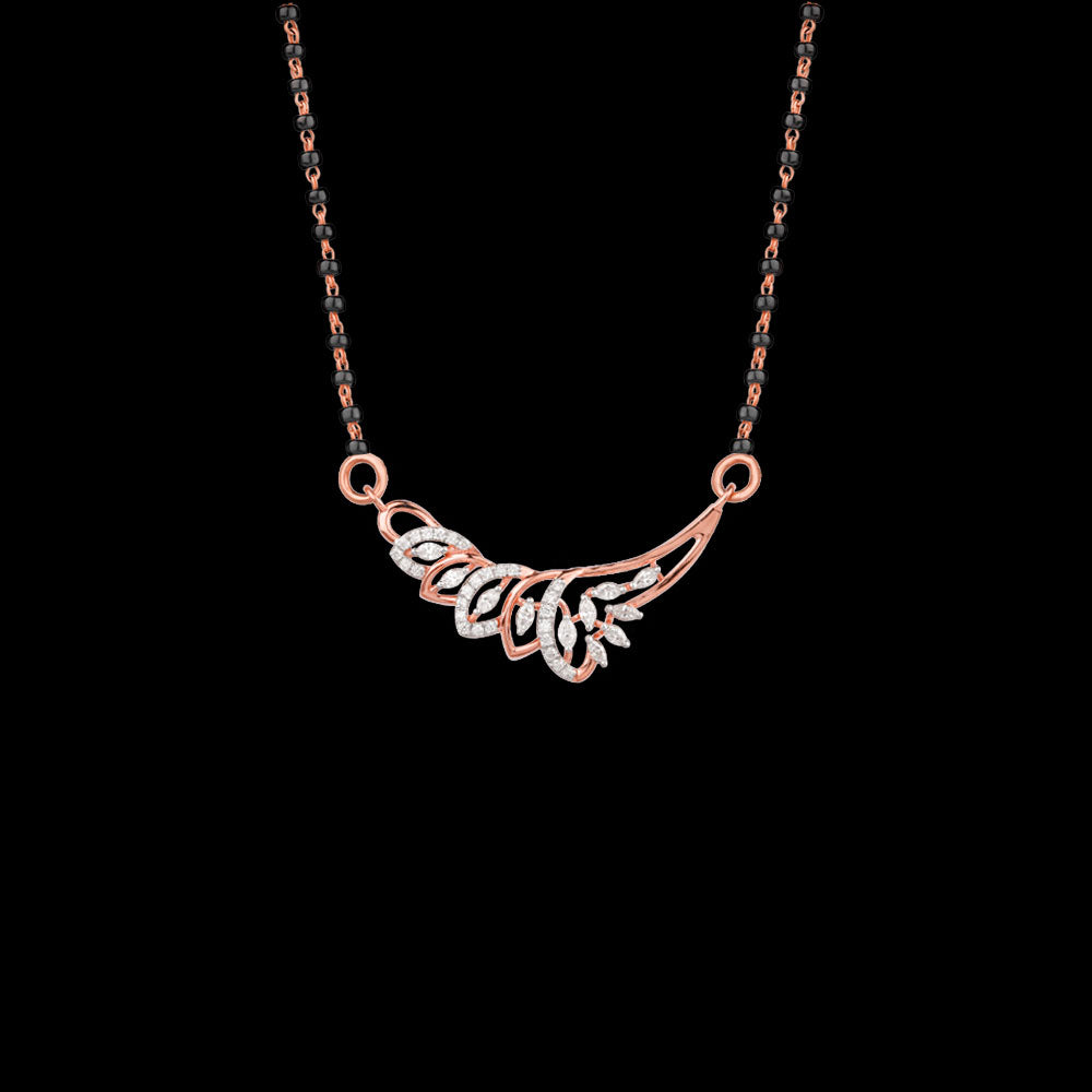 18K Rose Gold Diamond Tanmaniya - 0.377ct VVS-EF