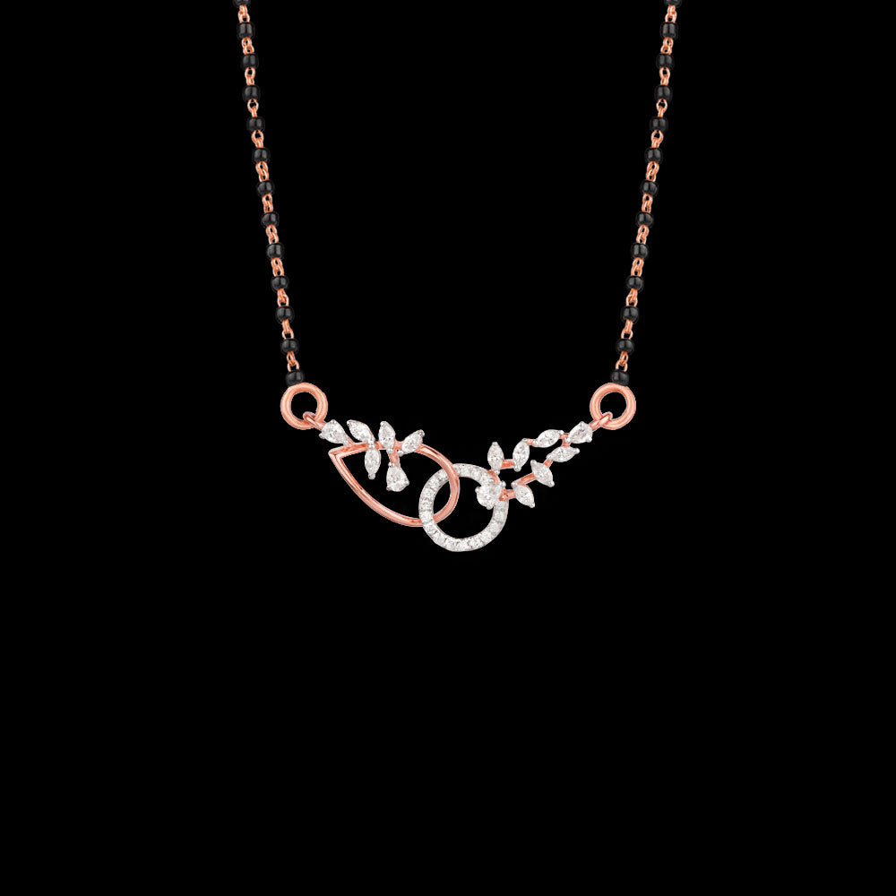 18K Rose Gold Diamond Tanmaniya - 0.461ct VVS-EF